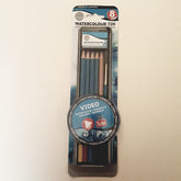 Simply Pencil Watercolor Tin Set, 9 Pieces - Al Masam Stationery LLC
